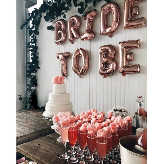 Μπαλόνια Foil “Bride to Be” Ροζ Χρυσό Μπαλόνια Foil “Bride to Be” Ροζ Χρυσό