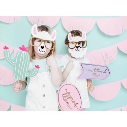 Στικάκια Photobooth Λάμα (5 τμχ)