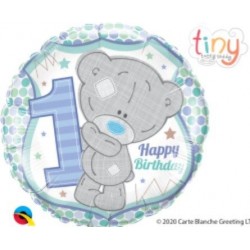 Μπαλόνι Foil Αρκουδάκι 1st Birthday Boy
