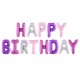 Μπαλόνι Foil Γενεθλίων “Happy Birthday” Ροζ & Μοβ Mix (13 τεμ) Μπαλόνι Foil Γενεθλίων “Happy Birthday” Ροζ & Μοβ Mix (13 τεμ)