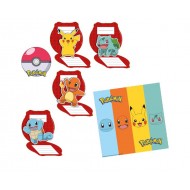 Προσκλήσεις με Φακέλους Pokemon / 8 τεμ
