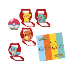 Προσκλήσεις με Φακέλους Pokemon / 8 τεμ