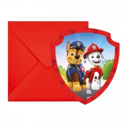 Προσκλήσεις Paw Patrol – Rescue Heroes (6 τεμ)
