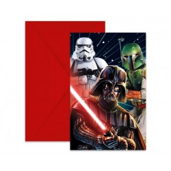 Προσκλήσεις Stars Wars Galaxy (6 τεμ)