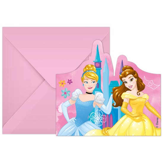 Προσκλήσεις πάρτυ Πριγκίπισσες Disney – Live your Story (6 τεμ) Προσκλήσεις πάρτυ Πριγκίπισσες Disney – Live your Story (6 τεμ)