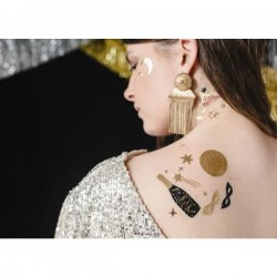 Προσωρινά Τατουάζ New Year’s Eve (10 τεμ)
