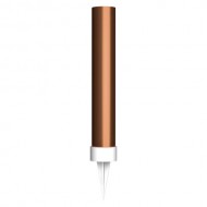  Πυρσοί Τούρτας Rosegold (2 Τεμ)