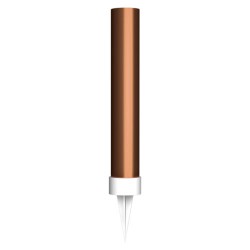  Πυρσοί Τούρτας Rosegold (2 Τεμ)