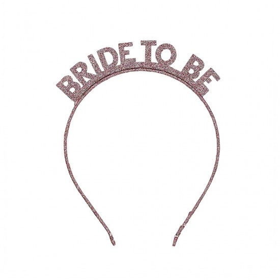 Στέκα Rosegold με γκλίτερ “Bride to Be” Στέκα Rosegold με γκλίτερ “Bride to Be”