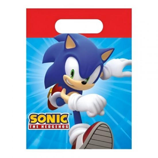Σακουλάκια για δωράκια Sonic (4 τεμ) Σακουλάκια για δωράκια Sonic (4 τεμ)