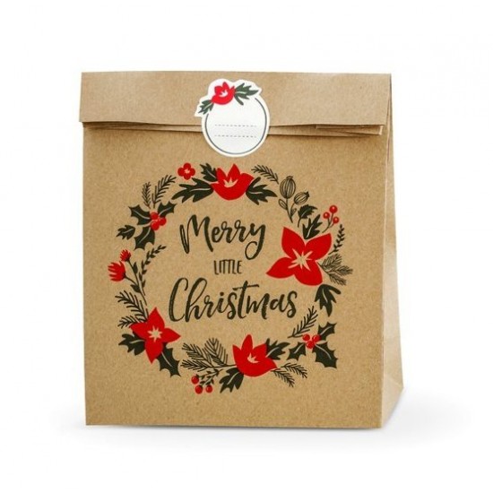 Σακουλάκια Για Δωράκια Merry Christmas (3 τεμ) Σακουλάκια Για Δωράκια Merry Christmas (3 τεμ)