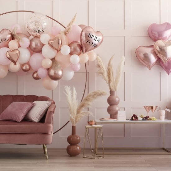 Μπαλόνια Λάτεξ Bachelorette Ροζ-Χρυσό (9 τεμ) Μπαλόνια Λάτεξ Bachelorette Ροζ-Χρυσό (9 τεμ)