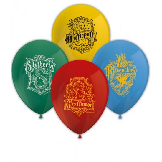 Μπαλόνια Λάτεξ 11" Οίκοι Hogwarts (8 τεμ) Μπαλόνια Λάτεξ 11" Οίκοι Hogwarts (8 τεμ)