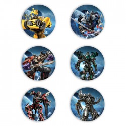 Κονκάρδες Transformers (6 τεμ)