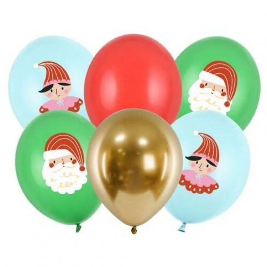 Μπαλόνια Λάτεξ 12" Xmas Candy Land (6 τεμ) Μπαλόνια Λάτεξ 12" Xmas Candy Land (6 τεμ)