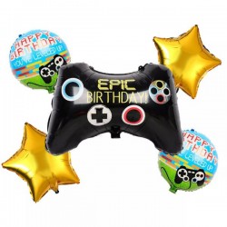 Σετ Μπαλόνια Γενεθλίων Video Games (5 τεμ)