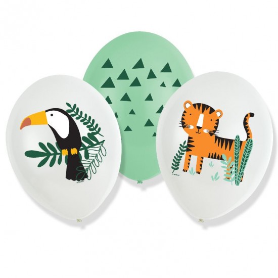 Μπαλόνια Λάτεξ 11" Get Wild (6 τεμ) Μπαλόνια Λάτεξ 11" Get Wild (6 τεμ)