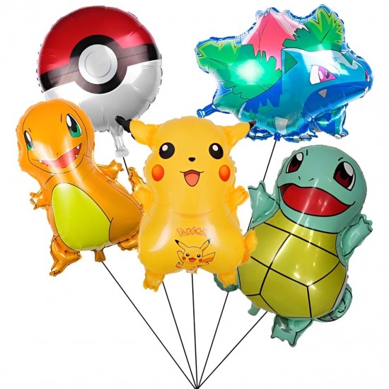 Σετ Μπαλόνια Pokemon (5 τεμ) Σετ Μπαλόνια Pokemon (5 τεμ)