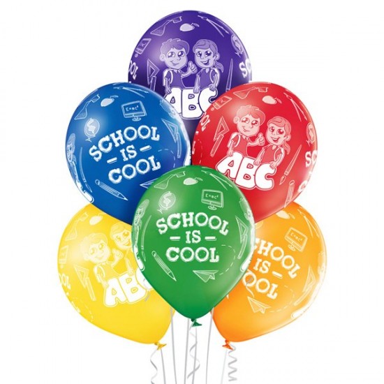 Σετ μπαλόνια School is Cool (6 τεμ) Σετ μπαλόνια School is Cool (6 τεμ)
