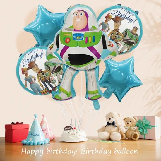 Σετ Μπαλόνια Foil - Toy Story (5 τεμ.) Σετ Μπαλόνια Foil - Toy Story (5 τεμ.)
