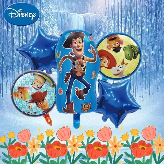 Σετ Μπαλόνια Foil - Toy Story (5 τεμ.) Σετ Μπαλόνια Foil - Toy Story (5 τεμ.)