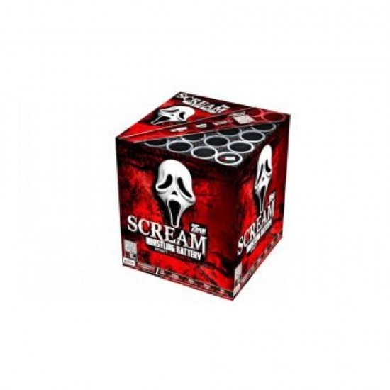Σφυρίχτρα έκρηξης Scream 25 βολών - Πυροτεχνήματα Σφυρίχτρα έκρηξης Scream 25 βολών - Πυροτεχνήματα