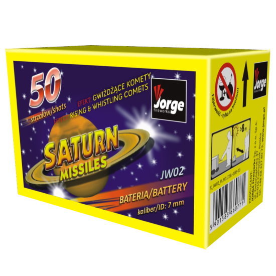 Σφυρίχτρες Saturn - 50 βολές Σφυρίχτρες Saturn - 50 βολές