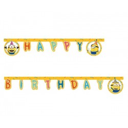 Γιρλάντα Happy Birthday Minions