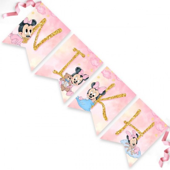Σημαιάκια Με Όνομα Baby Minnie Σημαιάκια Με Όνομα Baby Minnie