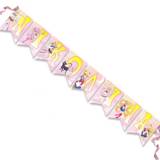 Σημαιάκια με όνομα Sailor Moon Σημαιάκια με όνομα Sailor Moon