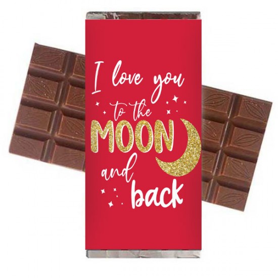 Σοκολάτα Αγάπης – To the moon and back Σοκολάτα Αγάπης – To the moon and back