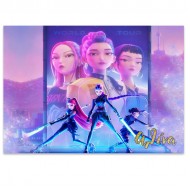 Σουπλά τραπεζιού K-Pop Demon Hunters