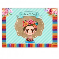 Σουπλά Tραπεζιού Frida Kahlo
