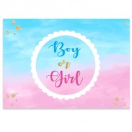 Σουπλά Τραπεζιού Gender Reveal
