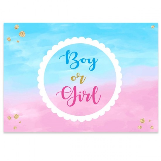 Σουπλά Τραπεζιού Gender Reveal
