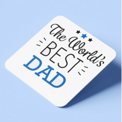 Σουβέρ ξύλινο για μπαμπά – World’s Best