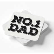 Ξύλινο Σουβέρ – No1 Dad