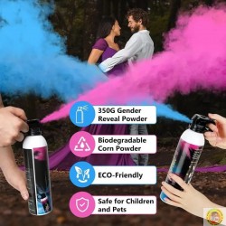 Spray για Gender Reveal Ρόζ/Σιέλ (350ml)