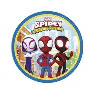 Πιάτα Μεγάλα Spidey And His Amazing Friends (8 Τεμ)