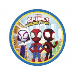 Πιάτα Μεγάλα Spidey And His Amazing Friends (8 Τεμ)