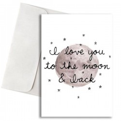 Κάρτα Αγάπης – To the moon and back