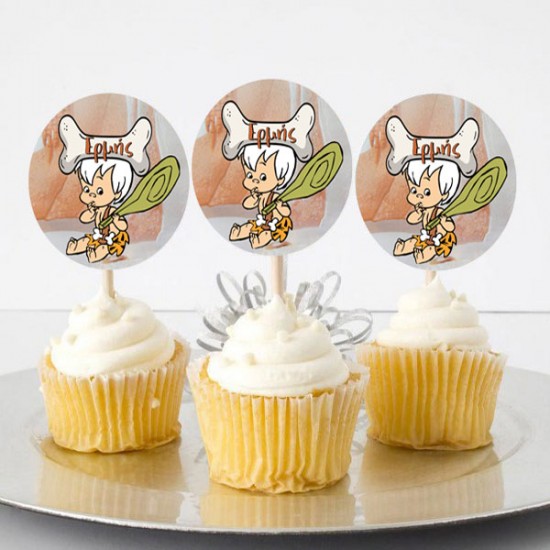Topper Cupcake Μπαμ Μπαμ (6 τεμ) Topper Cupcake Μπαμ Μπαμ (6 τεμ)