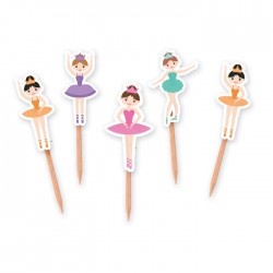 Οδοντογλυφίδες πάρτυ – Μπαλαρίνες (25 τεμ)