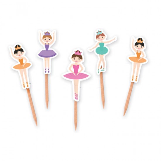 Οδοντογλυφίδες πάρτυ – Μπαλαρίνες (25 τεμ)