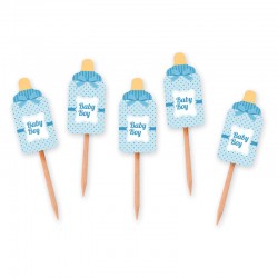 Topper Cupcake – Μπιμπερό Baby Boy (25 τεμ)