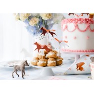 Toppers Για Cupcakes Άλογο Vintage (6 τεμ)