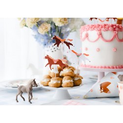Toppers Για Cupcakes Άλογο Vintage (6 τεμ)