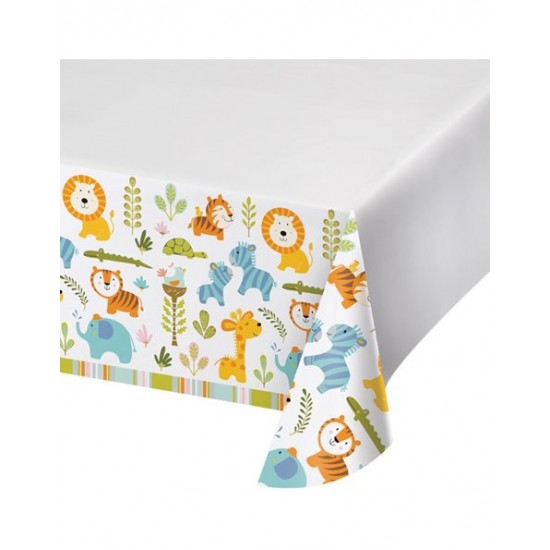 Tραπεζομάντηλο "Happy Jungle Giraffe" Creative Converting (137 x 259 cm) Tραπεζομάντηλο "Happy Jungle Giraffe" Creative Converting (137 x 259 cm)