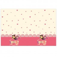 Τραπεζομάντηλο Μάσα και Αρκούδος (120 x 180 cm)