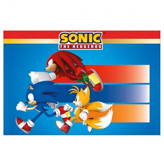 Τραπεζομάντηλο πάρτυ Sonic Τραπεζομάντηλο πάρτυ Sonic